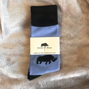 a pair of socks: NEW state of mind rhinoceros